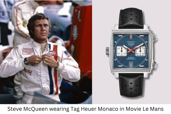 Steve McQueen in the movie Le Mans