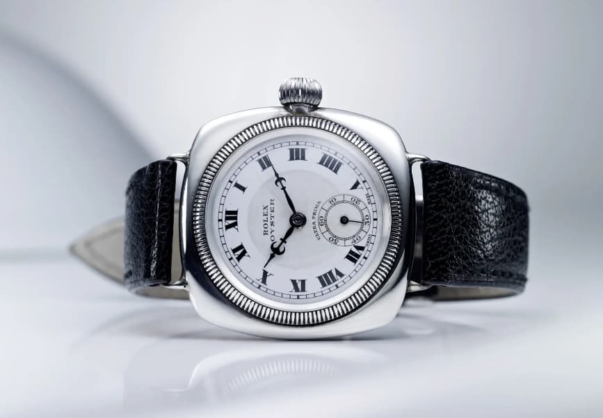 Rolex waterproof Oyster case in 1926