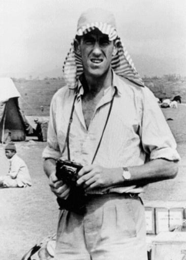 Sir Edmund Hillary Wearing Rolex Oyster Perpetual (first watch reached on mount everest