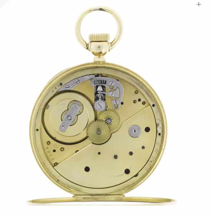 Patek Philippe first keyless winding system