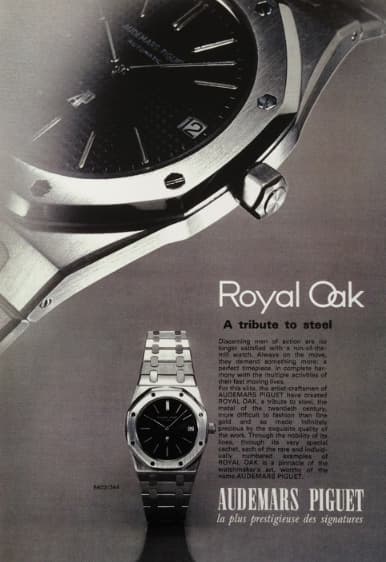 Audemars Piguet Royal Oak launched in 1972