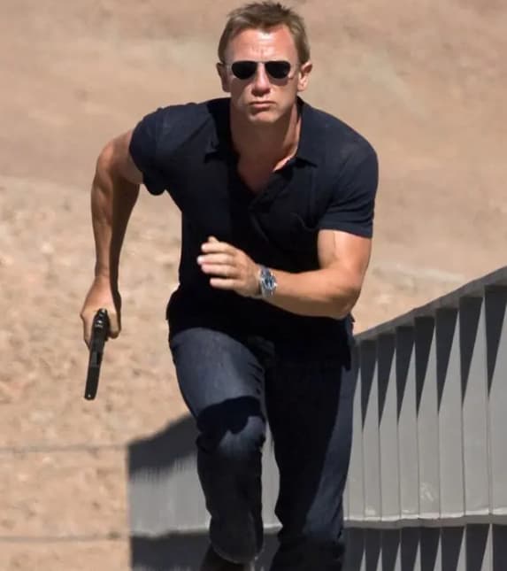 James Bond wearing Omega Seamaster Professional 300M