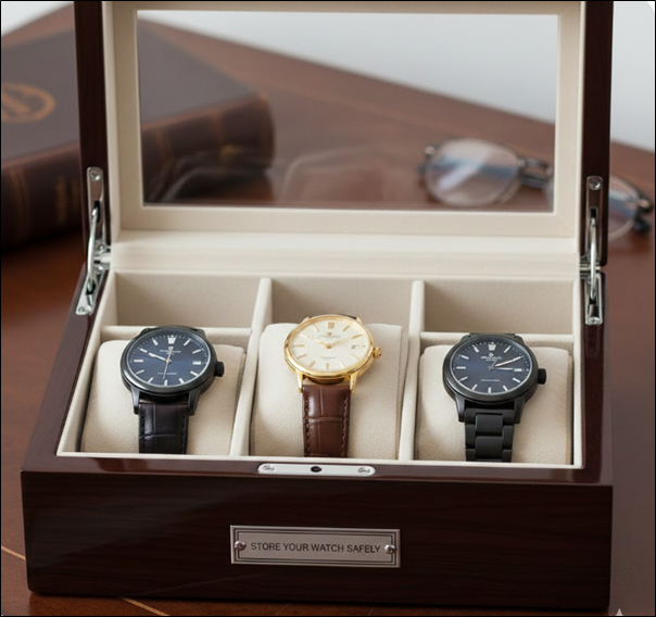Store your watches safely