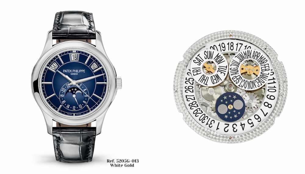 5205G-013 Annual Calendar watch