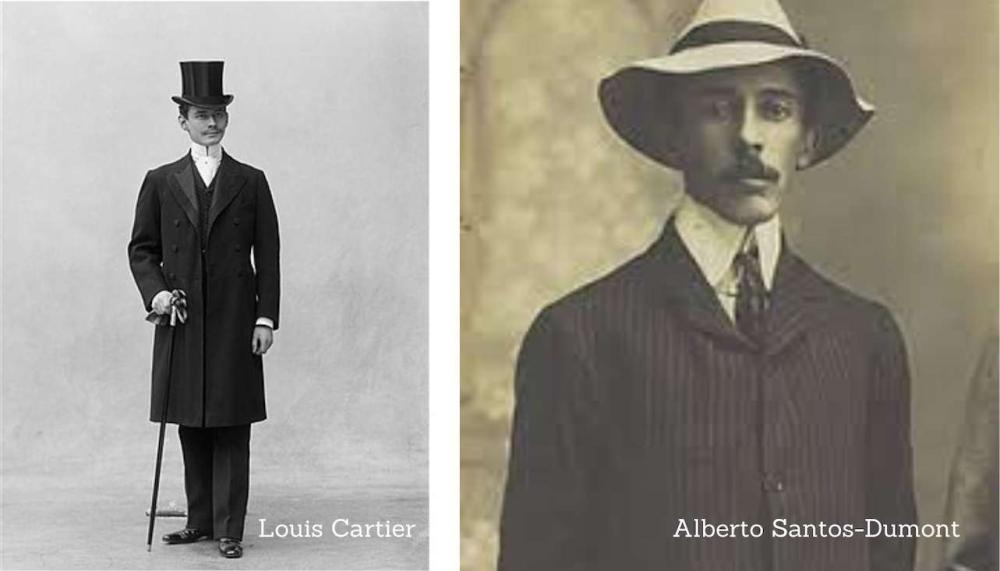 Louis Cartier and Alberto Santos-Dumont
