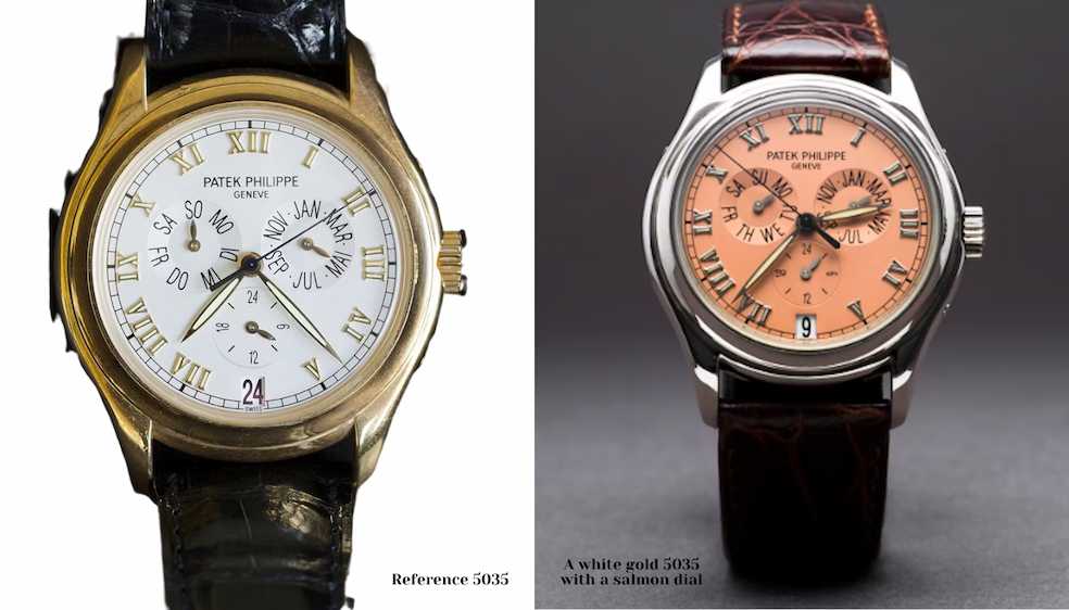 Reference 5035 annual calendar watch