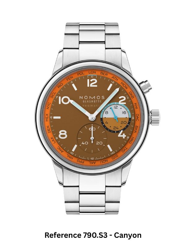 Club Sport neomatik Worldtimer Canyon