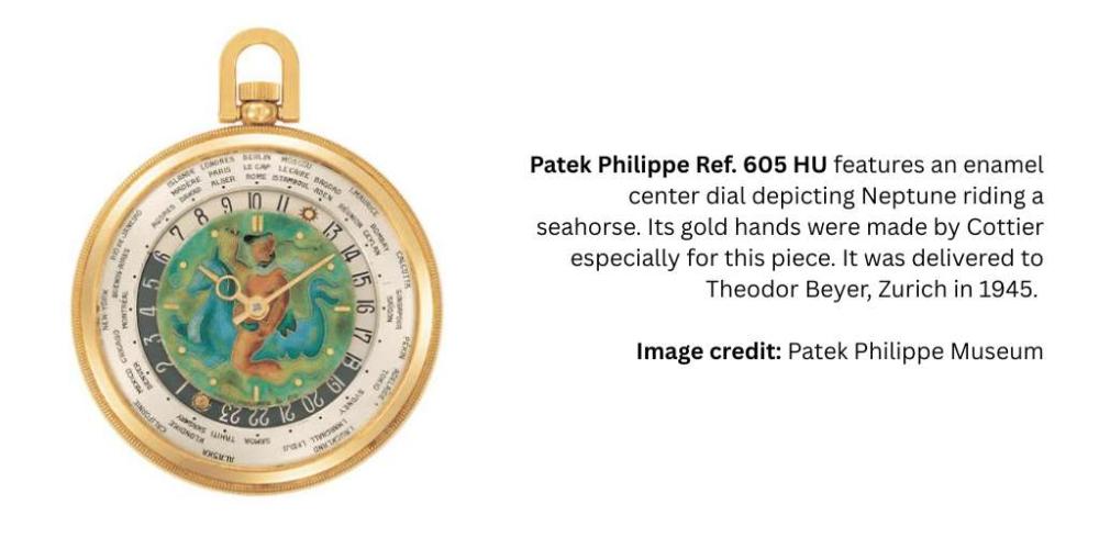 (ref. 605 HU) to Patek Philippe