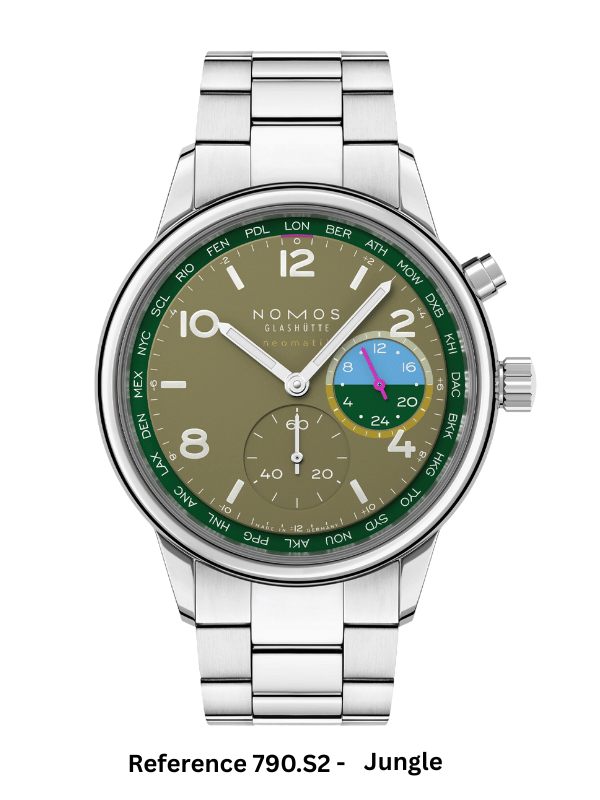 Club Sport neomatik Worldtimer Jungle