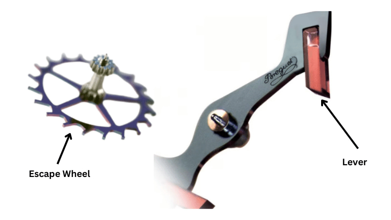 Breguet's Escape Wheel and Lever