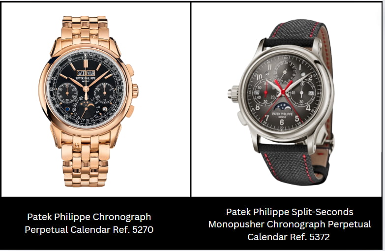  Chronograph Perpetual Calendar Ref. 5270 and the Split-Seconds Monopusher Chronograph Perpetual Calendar Ref. 5372