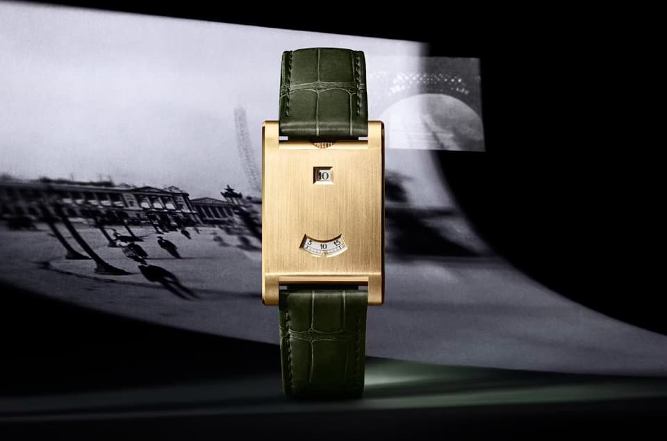 Yellow Gold Cartier Prive Tank