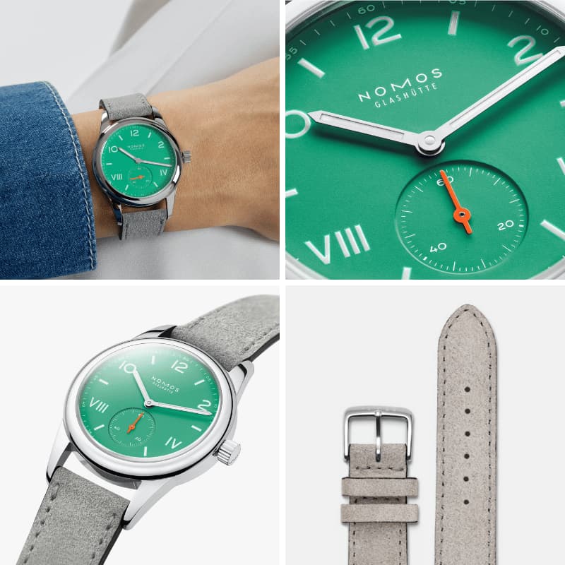 NOMOS Club Campus Electric Green