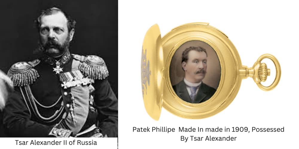 Tsar Alexander II of Russia owned Patek