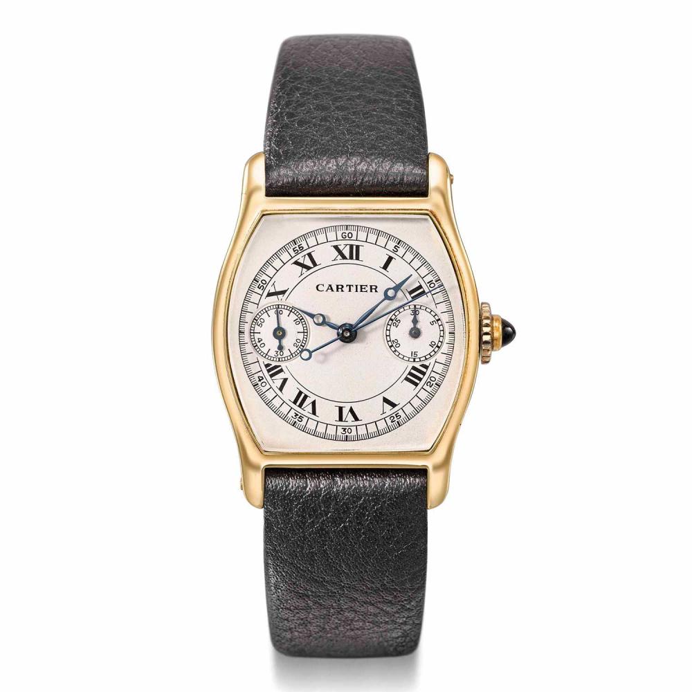 Cartier Tortue Monopoussoir Chronograph (1929)