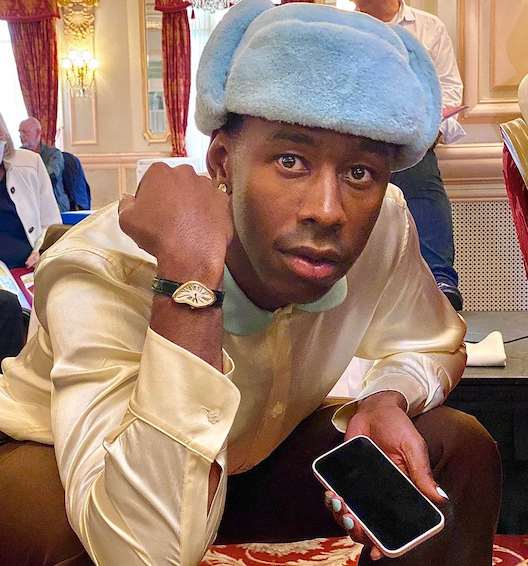 Tyler, the Creator in Cartier Crash