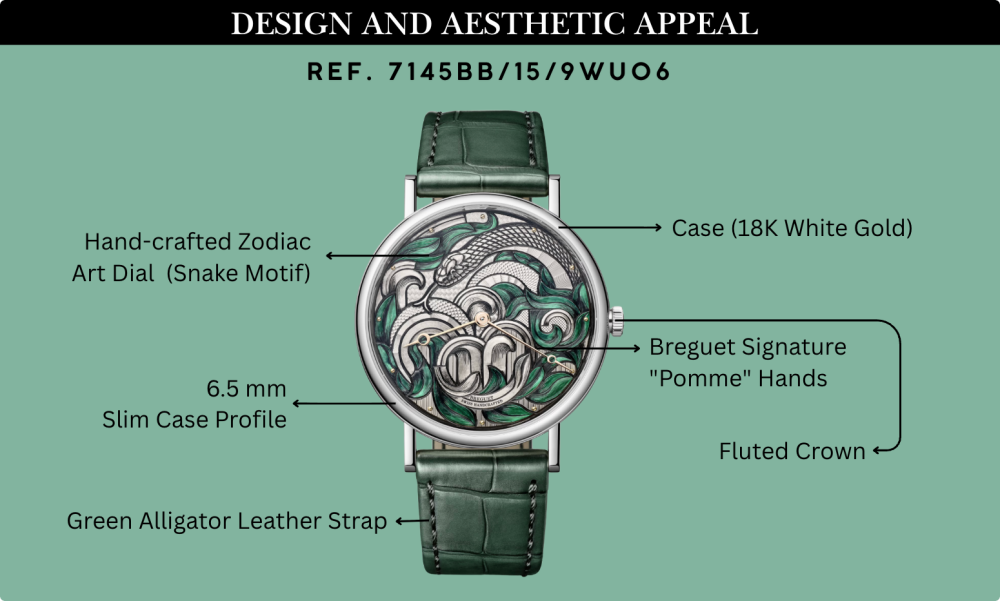 Classique 7145BB/15/9WU06 design and appeal