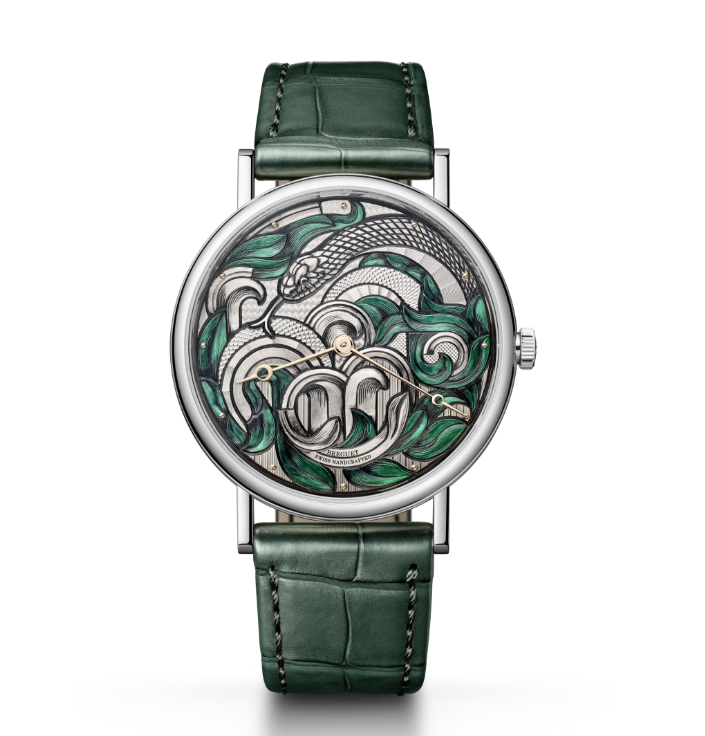 front view of Classique 7145BB, White Gold