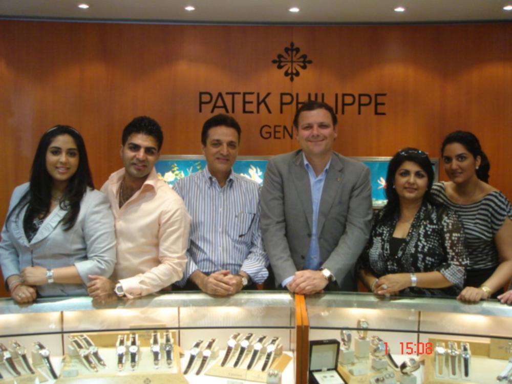 Thierry Stern visits the Mahtani family at Jewels By Love