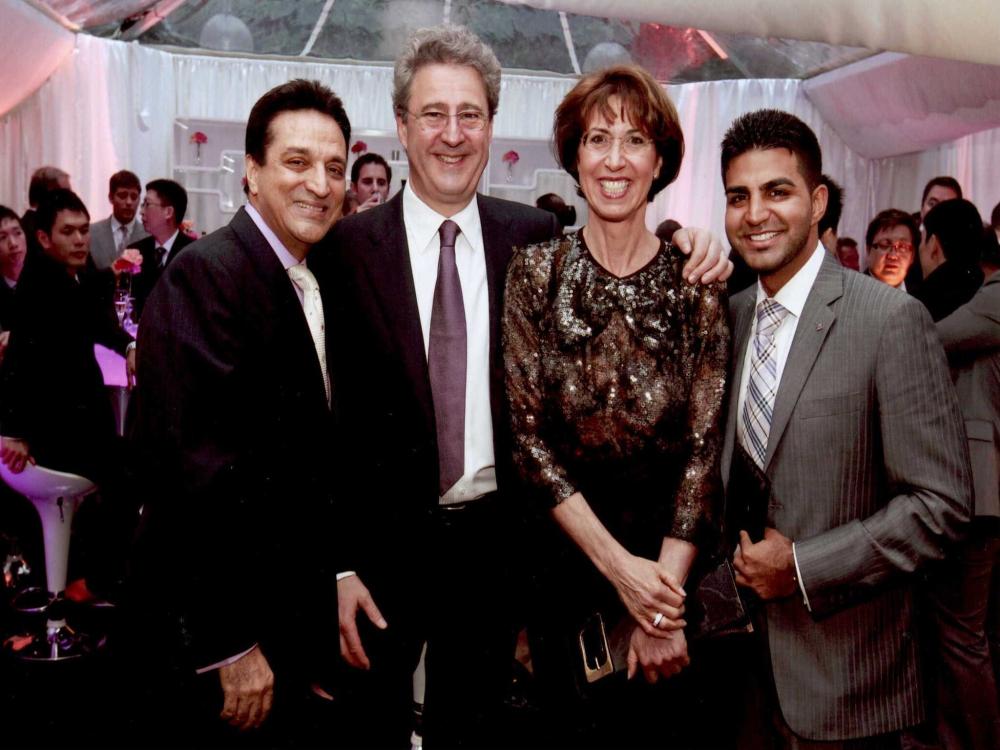 Love and Rish Mahtani with Mr. and Mrs. Peny