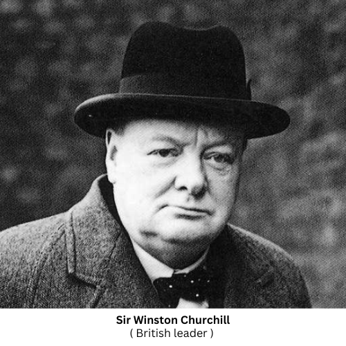 Sir Winston Churchill (British Leader)