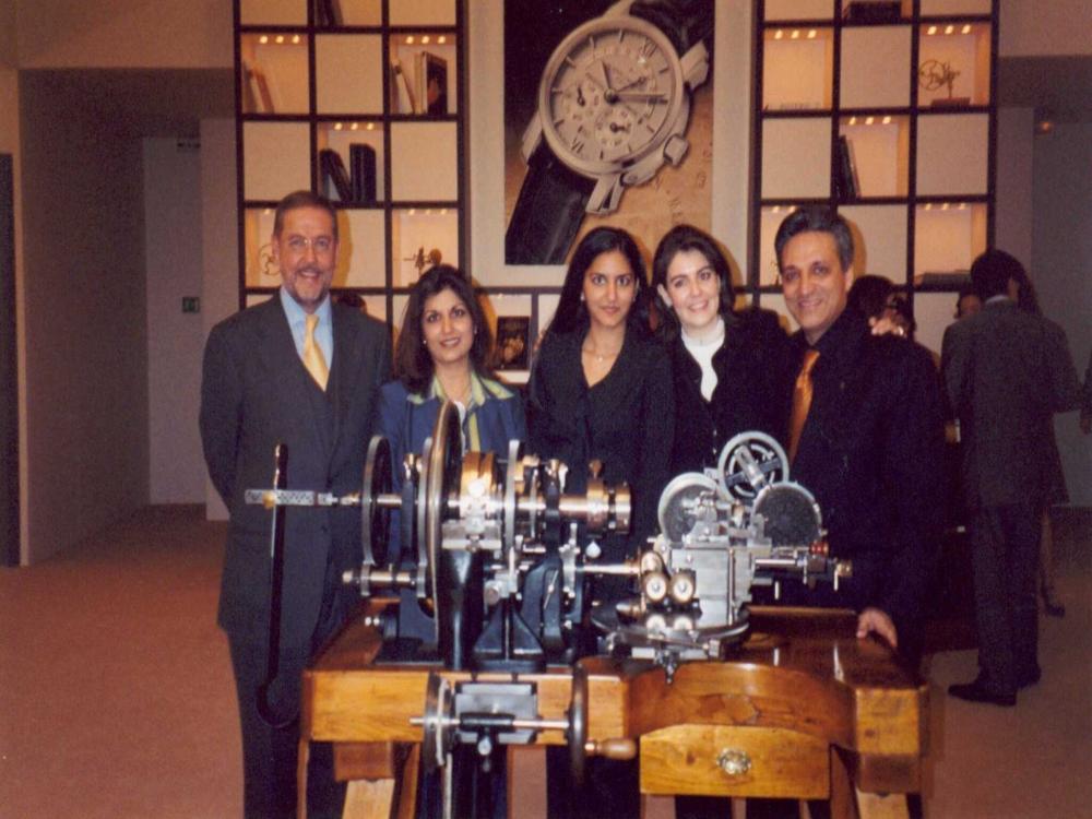 CEO of Vacheron Constantin with Milan, Roshini and Love Mahtani