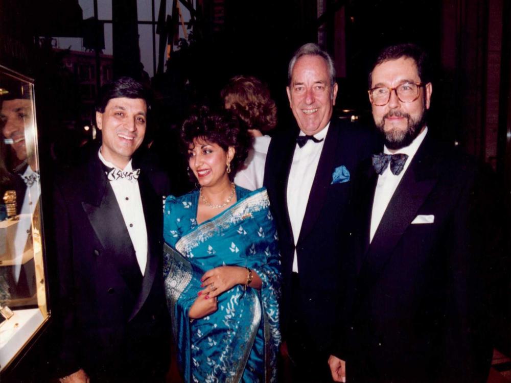 Love & Milan with Claude Proellochs CEO of Vacheron Constantin at the 150th Anniversary of the NY Philharmonic