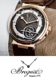 Breguet watch Marine Tourbillon Equation of Time in rose gold