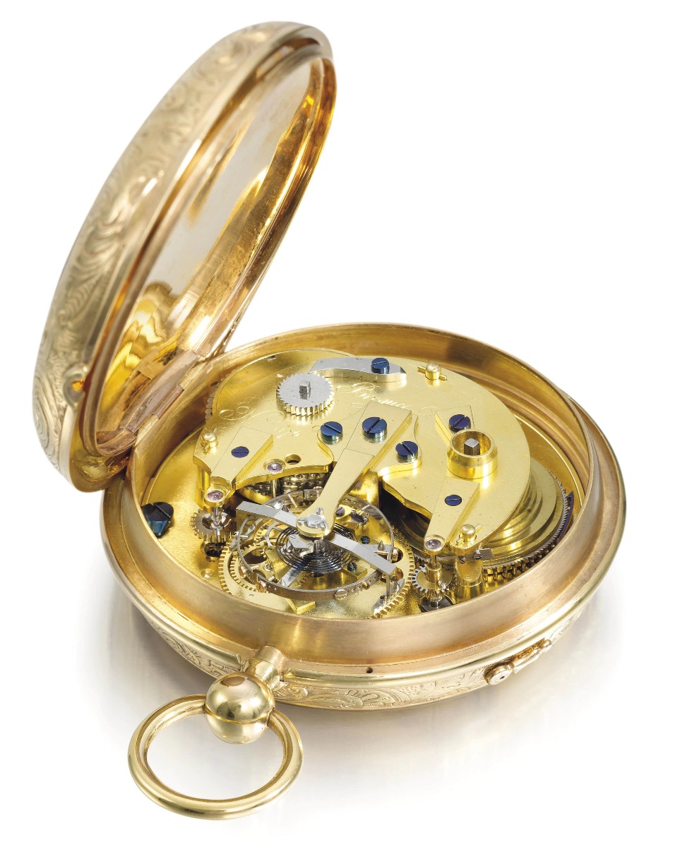 First tourbillon, made in 1801