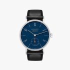 TANGENTE NEOMATIK MIDNIGHT BLUE Ref. 177 | Horween Genuine Shell Cordovan Remborde Black Strap