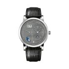 LANGE 1 TOURBILLON PERPETUAL CALENDAR With Argenté Dial And Black, Alligator Leather Strap
