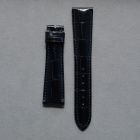 Strap PP Navy Blue Pin Leather Alligator (Shiny) - Sq scales [PDD] 20x16 mm Regular