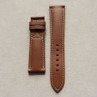 Strap PP Vintage Brown (Off White Stitch) Pin Calf Leather [PDD] 21x18 mm Short