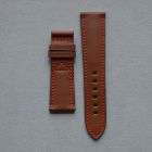 Strap PP Vintage Brown (Red Stitch) Pin Calf Leather [PDD] 21x18 mm Short