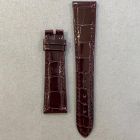 Strap PP Burgundy Pin Leather Alligator (Shiny) - Sq scales [PDD] 18x14 mm Regular