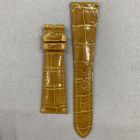 Strap PP Hazel Brown Pin Leather Alligator (Shiny) - Sq scales [PDD] 22X16 mm Regular