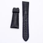 Strap PP Navy Blue Dep Leather Alligator (Matt) - Sq scales [PDD] 21x16 mm Regular