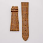 Strap PP Hazel Brown Pin Leather Alligator (Matt) - Sq scales [PDD] 21x16 mm Regular
