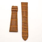 Strap PP Hazel Brown Pin Leather Alligator (Matt) - Sq scales [PDD] 21x16 mm Long