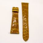 Strap PP Hazel Brown Pin Leather Alligator (Shiny) - Sq scales [PDD] 21x16 mm Long