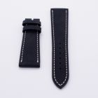 Strap PP Navy Blue (White Stitch) Pin Calf Leather [PDD] 20x16 mm Short