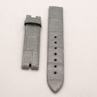Strap BR Pearly Light Grey RDN Mini Leather Alligator (Matt) - Sq scales [PDD] 14x14 mm Regular