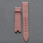 Strap BR Pink RDN Big Leather Alligator (Matt) - Sq scales [PDD] 16x14 mm Regular