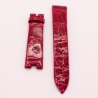 Strap BR Red RDN Big Leather Alligator (Shiny) - Rd scales [PDD] 16x14 mm Regular