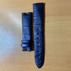 Strap BR Pearly Navy Blue RDN Big Leather Alligator (Matt) - Sq scales [PDD] 16x14 mm Regular