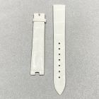 Strap BR White RDN Big Leather Alligator (Shiny) - Sq scales [PDD] 16x14 mm Long