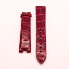 Strap BR Red RDN Big Leather Alligator (Shiny) - Sq scales [PDD] 16x14 mm Long