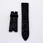 Strap BR Black RDN Big Leather Alligator (Matt) - Sq scales [PDD] 16x14 mm Short