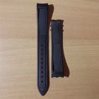 Strap BR Black MARINE Composite/Rubber/Polymer 16x14 mm Long