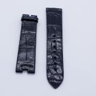 Strap BR Black RDN Jumbo Leather Alligator (Shiny) - Sq scales [PDD] 18x16 mm Regular